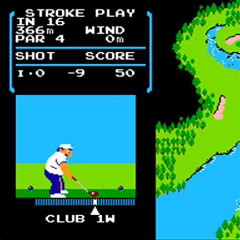 Golf NES Nintendo Game