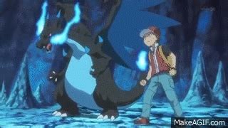 Mega Charizard X vs Mewtwo [Full Fight, HD] on Make a GIF