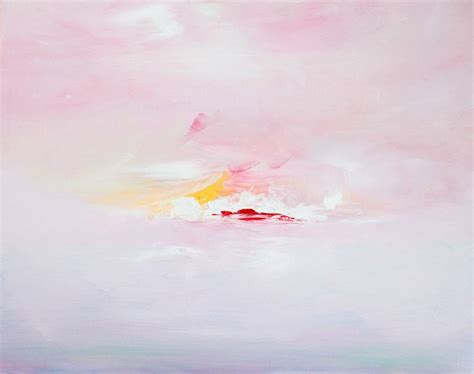 Pink Sky Painting by Yin Chua | Saatchi Art