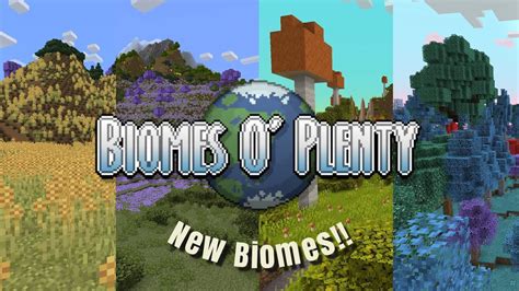 Minecraft Biomes O' Plenty Mod! (All New Biomes) 1.20+ - YouTube