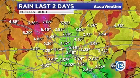 How much rain fell in your part of town? - ABC13 Houston