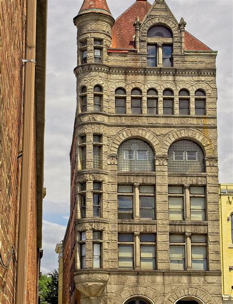 The City Bank Building in Wheeling WV USA Stock Image - Image of ...