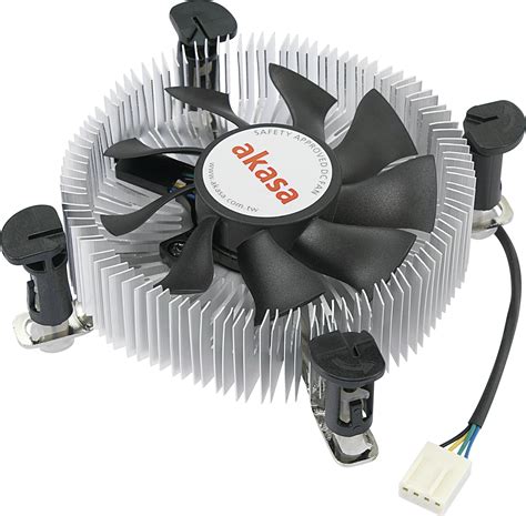 Akasa AK-CCE-7106HP CPU cooler + fan | Conrad.com