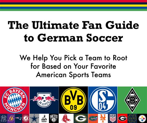 Helping You Pick A German Soccer Team To Root For