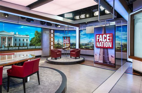 Face the Nation Broadcast Set Design Gallery