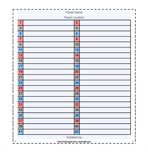 19+ Panel Schedule Templates - DOC, PDF | Free & Premium Templates