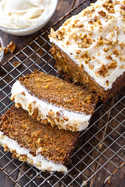 Carrot Cake Loaf | The Cozy Apron