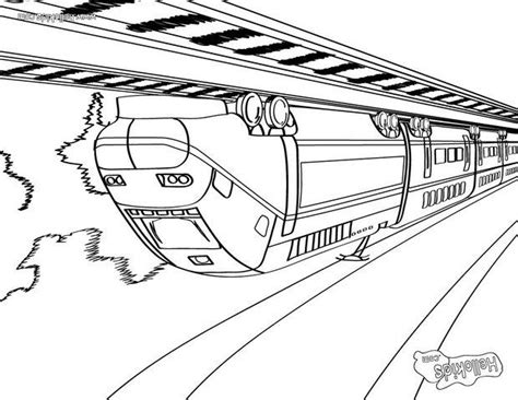 Subway Train Coloring Pages at GetColorings.com | Free printable ...