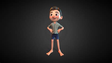 Luca Paguro - Disney Pixar - Buy Royalty Free 3D model by BurrowToTheMoon [f654025] - Sketchfab ...