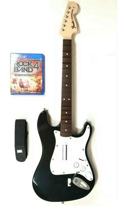 Ps4 / Ps5 Playstation 4 / 5 Rock Band 4 Fender Stratocaster Guitar Hero ...