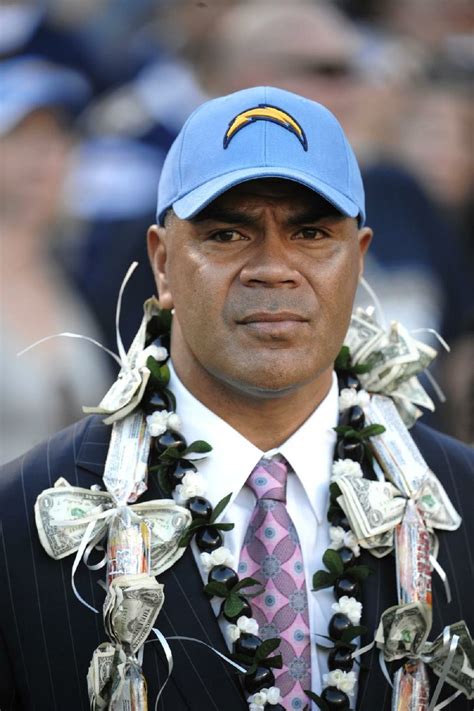 FILE--San Diego Chargers former player Junior Seau during his induction ...