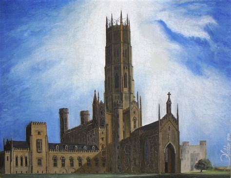 Fonthill Abbey | This is a canvas I painted in 1991 (30x25cm… | Flickr