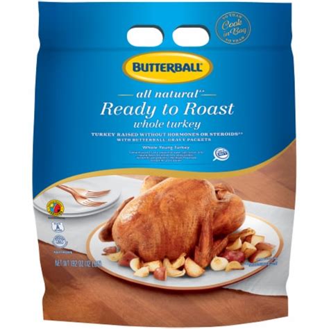 Butterball Ready to Roast Frozen Whole Turkey, 12 lbs - Kroger