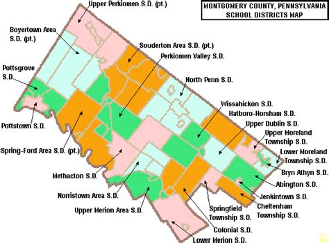 File:Map of Montgomery County Pennsylvania School Districts.png ...