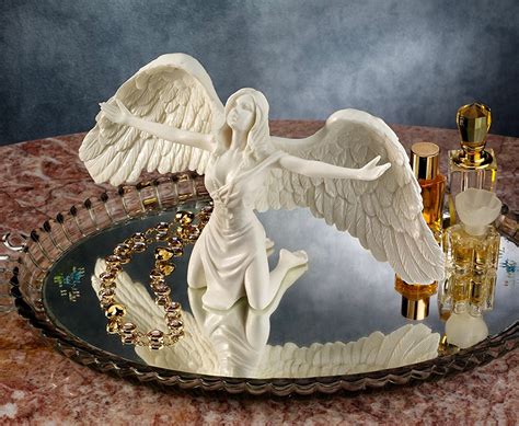 Kneeling angel figurine indoor angel figurines Baroque period | Interior Design Ideas