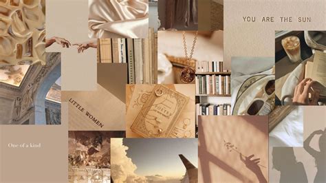 beige aesthetic wallpaper | Iphone background wallpaper, Cute laptop ...