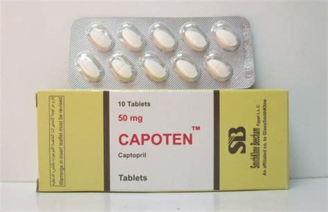 Capoten (Generic Captopril) - Prescriptiongiant