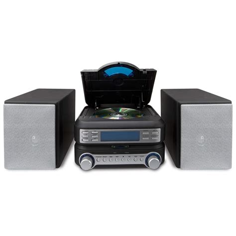 GPX HC221B Compact CD Player Stereo Home Music System with AM/ FM Tuner ...