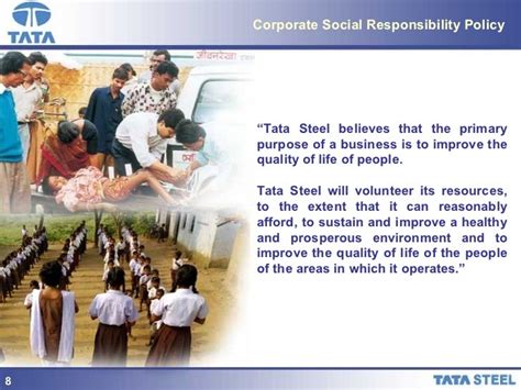 TATA CSR presentation