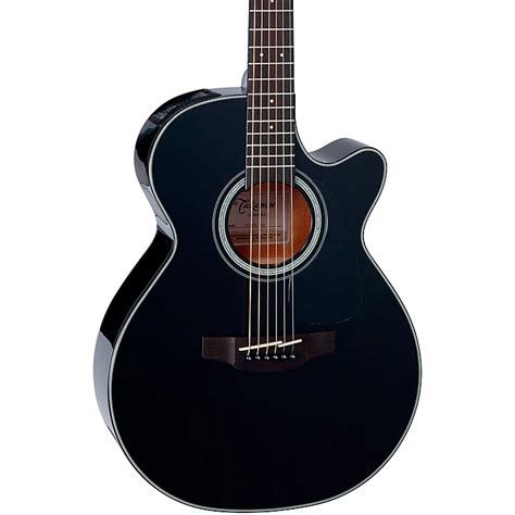 Takamine G Series GF30CE Cutaway Acoustic Guitar Gloss Black | Guitar ...