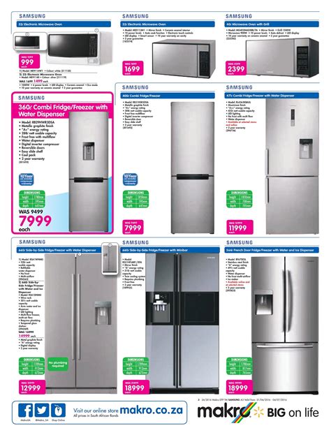 Makro Specials 21 June - 4 July 2016. Samsung Leaflet!