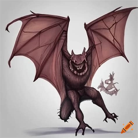 Giant bat in a role playing game