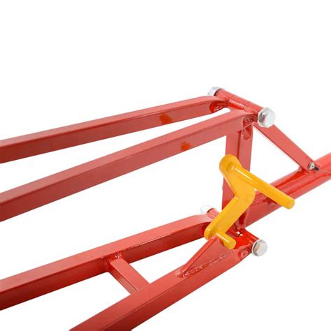 B-G Racing - Quick Lift Jack - Rally Car with Safety Lock (Red) available at Driver61.com