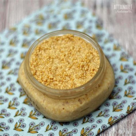 Gourmet Homemade Mustard Recipe - Attainable Sustainable