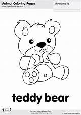 Teddy Bear Coloring Pages sketch template