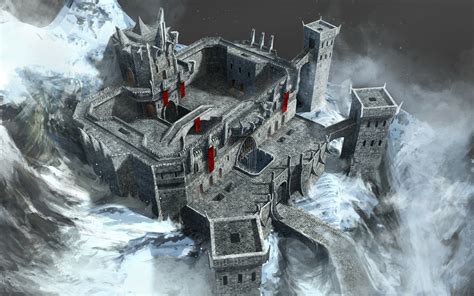 ArtStation - Snow Mountain Fortress