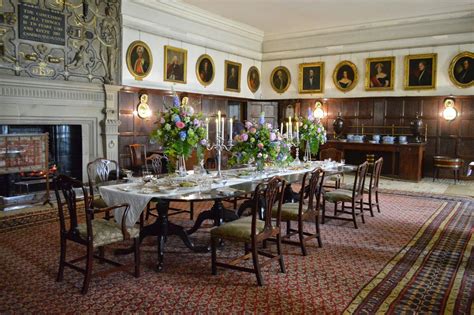 Dining Room At Hardwick Hall | Interior design dining room, English ...