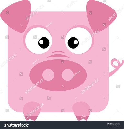 Pig Icon Vector Illustration Stock Vector (Royalty Free) 550289305 ...