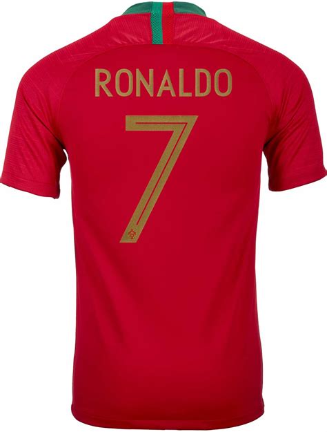 2018/19 Nike Cristiano Ronaldo Portugal Home Jersey - SoccerPro