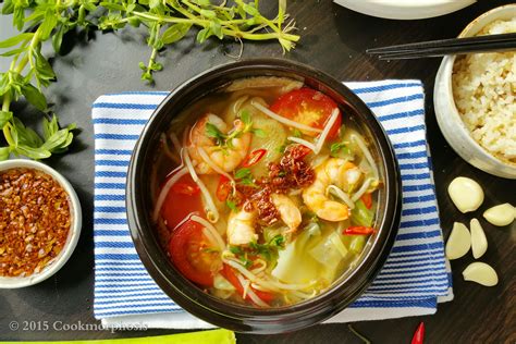 Vietnamese Classic: Hot & Sour Shrimp Soup (Canh Chua Tom) | Recipe ...