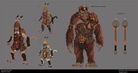 Total War: Warhammer 3 Grand Cathay fan Concept #21: Monkey Warriors (Melee infantry) : r/totalwar