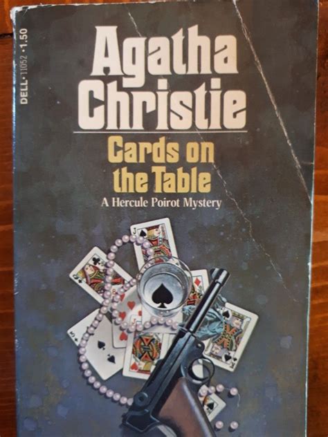 Cards on the Table by Agatha Christie Cards On The Table, Poirot, Agatha Christie, Hercules ...