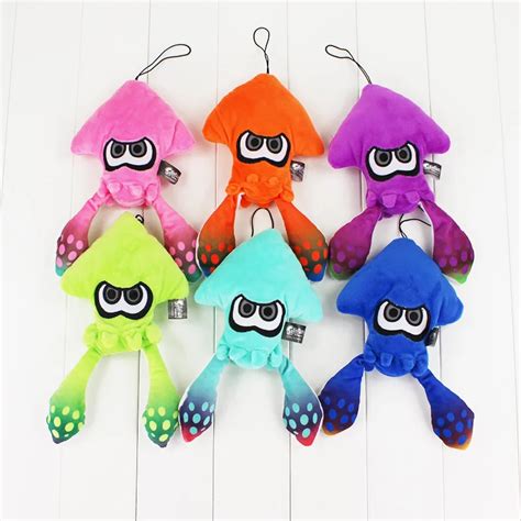 25cm Splatoon Inkling Squid Plush Toys Squid Inklings Octopus Stuffed ...