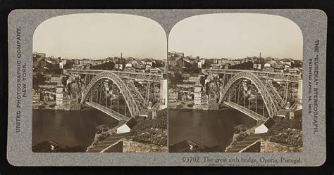 The great arch bridge, Oporto, Portugal - digital file from original ...