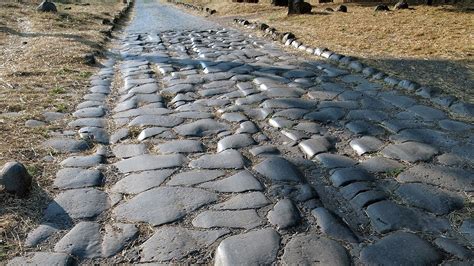 Ancient Roman Concrete Roads