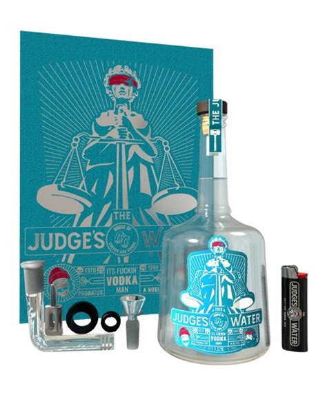 Introducing The Judge's Water™ Vodka: The Ultimate Transforming Collector's Bottle | art, Cheech ...