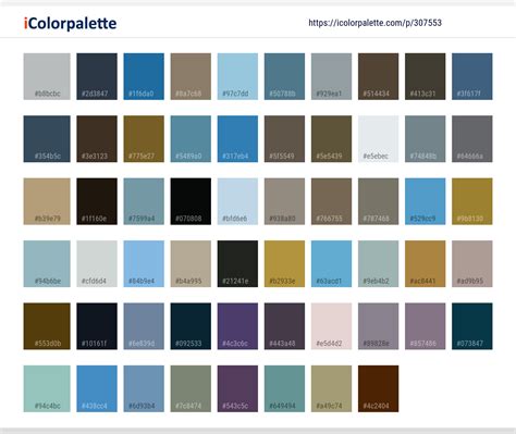 Color Palette Ideas from Water Sky Glacial Lake Image | iColorpalette