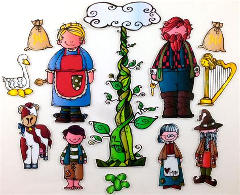 jack and the beanstalk puppet - Clip Art Library