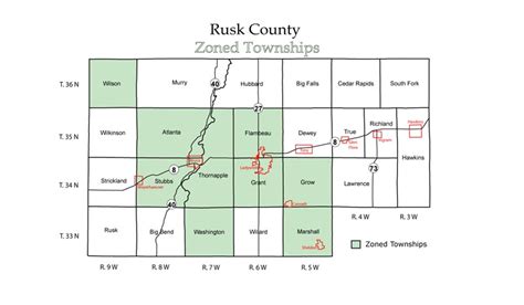 General Zoning - Zoning - Rusk County, WI