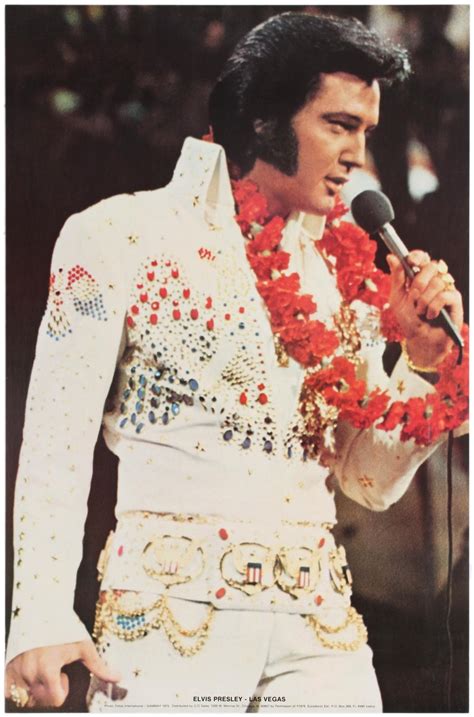 Sold at Auction: ADVERTISING POSTER ELVIS PRESLEY LAS VEGAS HAWAII