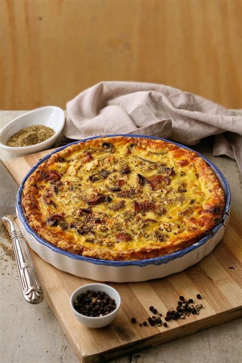 Cupcakes & Couscous: Bacon and Mushroom Quiche (with the tastiest ...