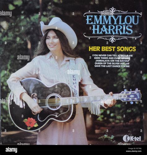 Emmylou Harris - Her Best Songs - Vintage vinyl album cover Stock Photo ...