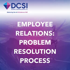 Problem Resolution Process Policy | Dynamic Corporate Solutions, Inc.