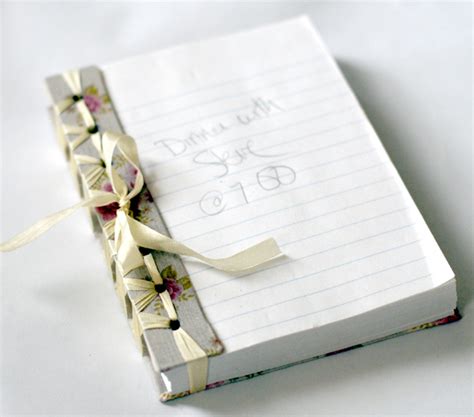 How To: Handmade Notebook - Online Ribbon - May Arts Ribbon