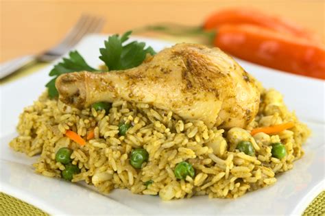 Receta de arroz con pollo peruano - Unareceta.com