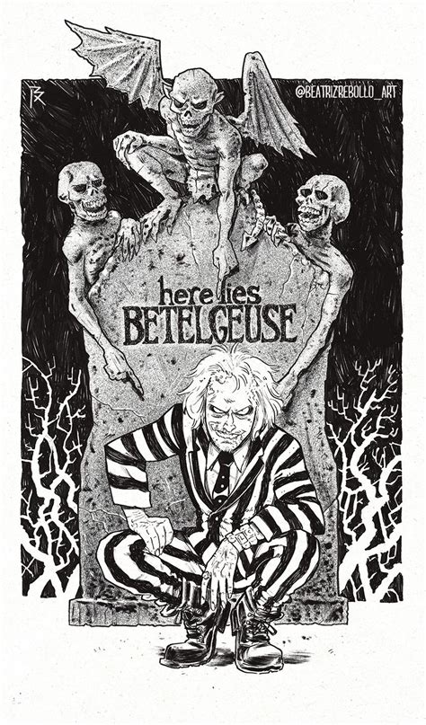 Beetlejuice #beetlejuice #tim burton | Tim burton artwork, Tim burton art, Tim burton characters